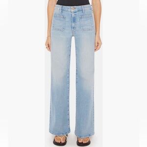 MOTHER Jeans Undercover Sneak patch pocket jeans